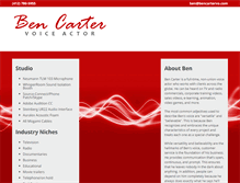 Tablet Screenshot of bencartervo.com